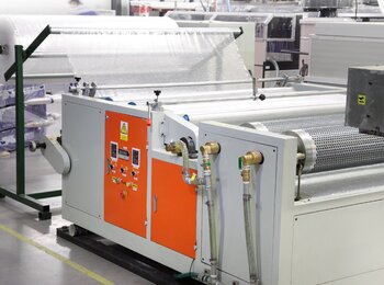Bubble wrap production