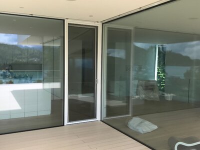 LUXALEX panoramic hinged door insect screens