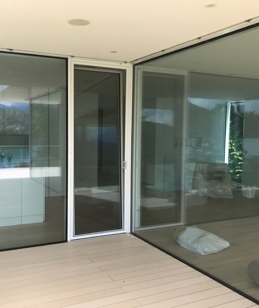 LUXALEX panoramic hinged door insect screens
